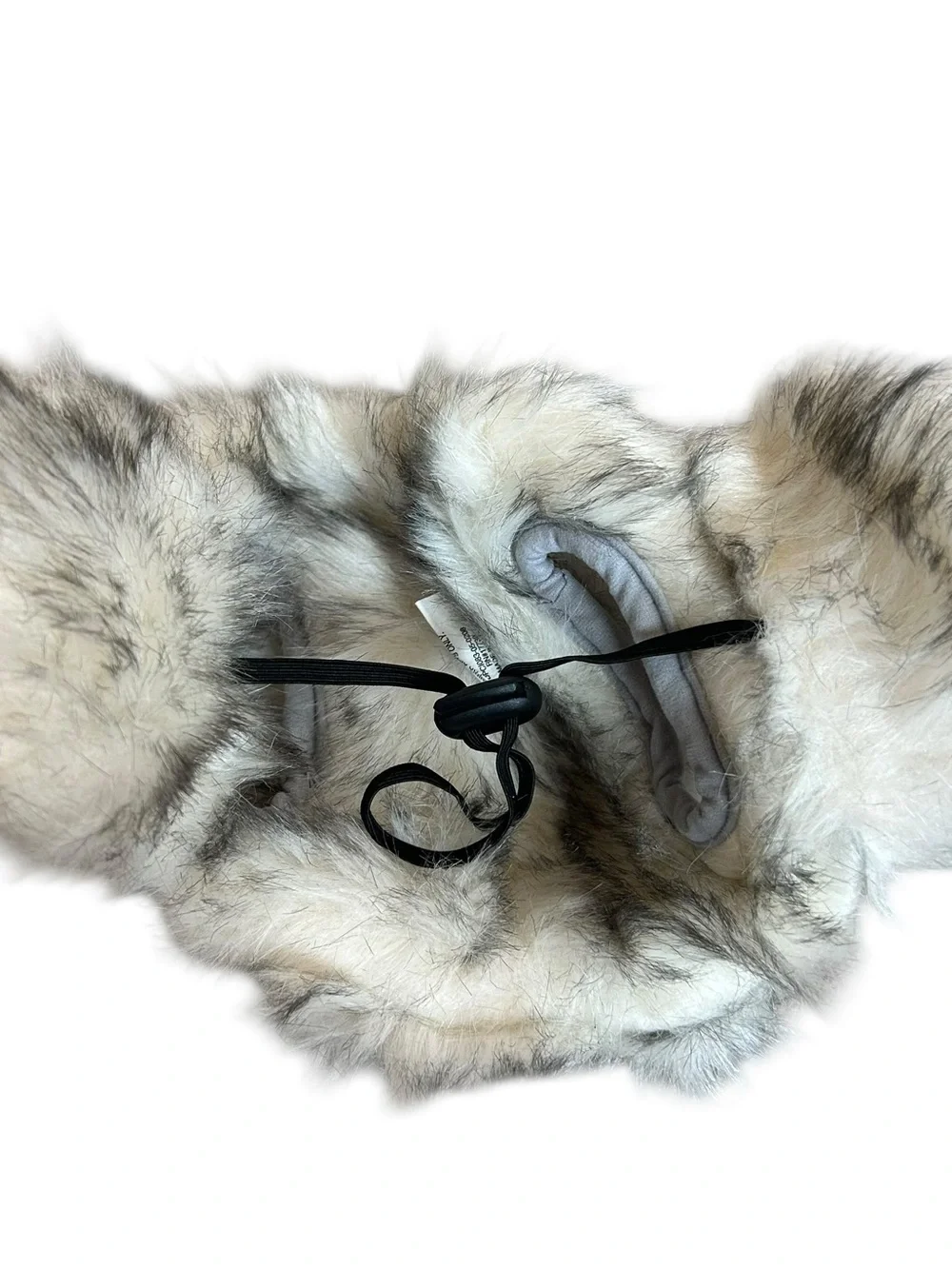 NEW Gray Boots & Barkley Pet Fur Hat Warm Winter Accessories One Size Small Fit!
